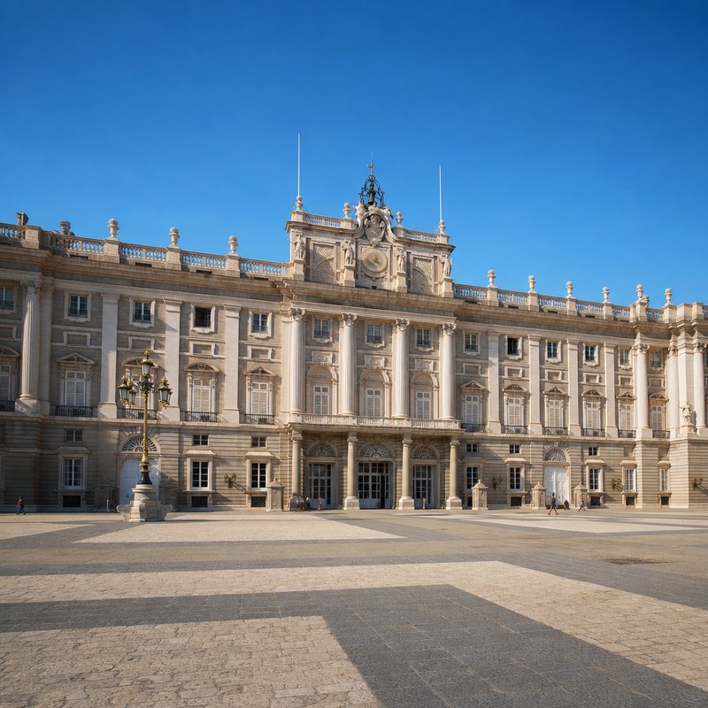 The Royal Palace of Aranjuez facade